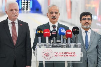 Bakan Uraloğlu: Dünyanın en uzun metro hatlarından birini tamamlamış olduk
