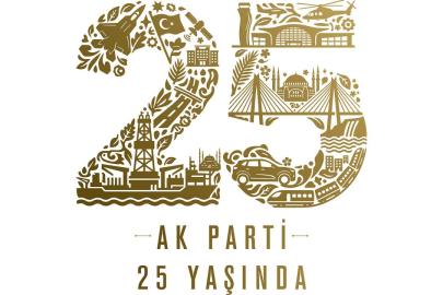 AK Parti'den '25. yıl' logosu