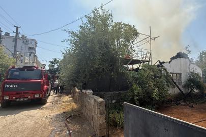 Gecekondu yangında kullanılamaz hale geldi