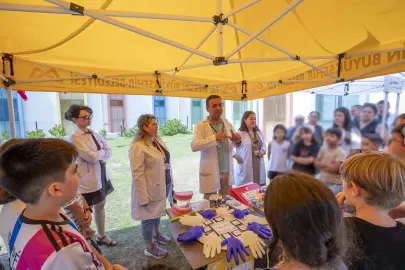 Mersin’de çocuklara sağlık bilinci etkinliği