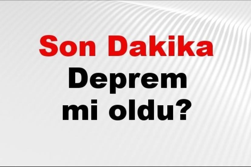 Son dakika Balıkesir'de deprem mi oldu? Az önce deprem Balıkesir'de nerede oldu? Balıkesir deprem Kandilli ve AFAD son depremler listesi 09 Eylül 2026